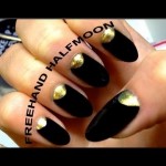 Over The Moon Lunular Style Nail Art hqdefault