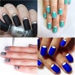 Over The Moon Lunular Style Nail Art images