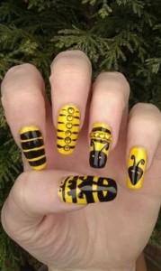 learn how to apply Great Angles Old Fashioned Nail Art