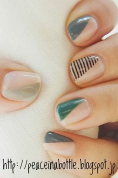 learn how to apply Great Angles Old Fashioned Nail Art