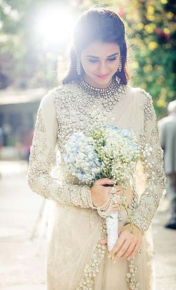 saree blouse with full sleeves