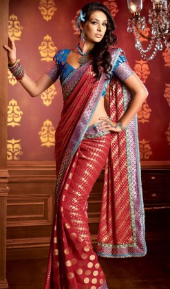 Extravagant Puff Sleeves Blouse for your saree
