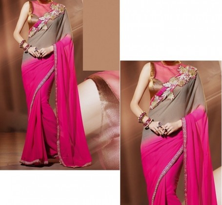 Saree Draping Styles for slim looks