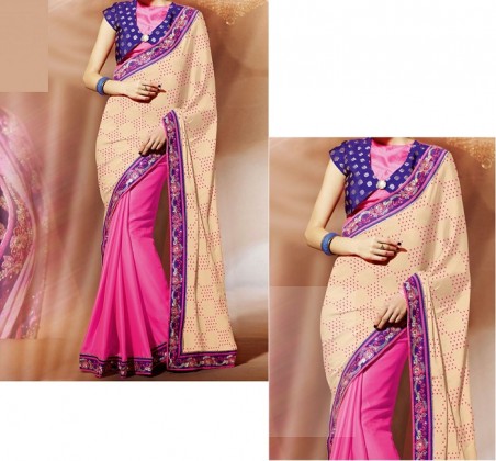 Sari Draping Styles for slim looks