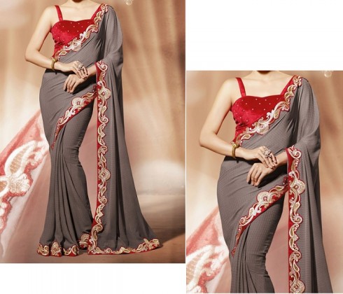 Sari Draping Styles for slim looks