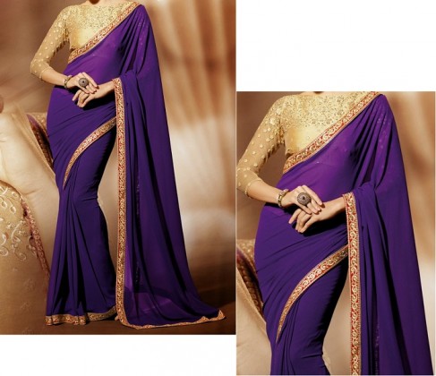 Saree Draping Styles for slim looks