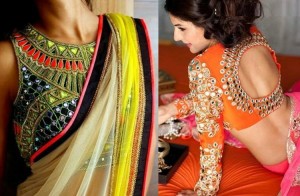 Sari Draping Styles for slim looks