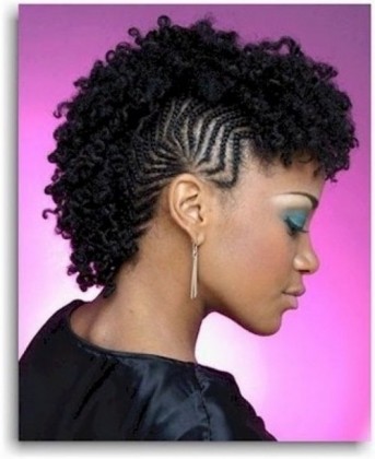 braided mohawk with kinky curly hair | black hairstyles regarding afro mohawk hairstyles afro mohawk hairstyles With regard to beauty - Proper Hairstyles
