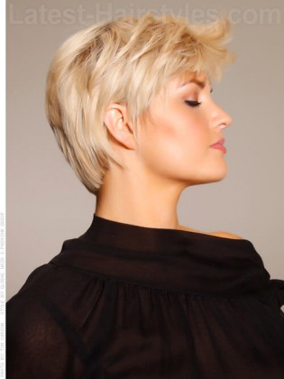 Cropped Feathered Haircut: Short Hairstyles For Girls