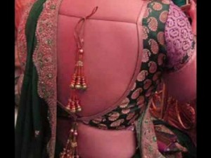 Deep back neck blouse designs for your saree