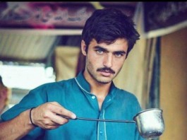 Interent sensation this handsome Chaiwala from Islamabad