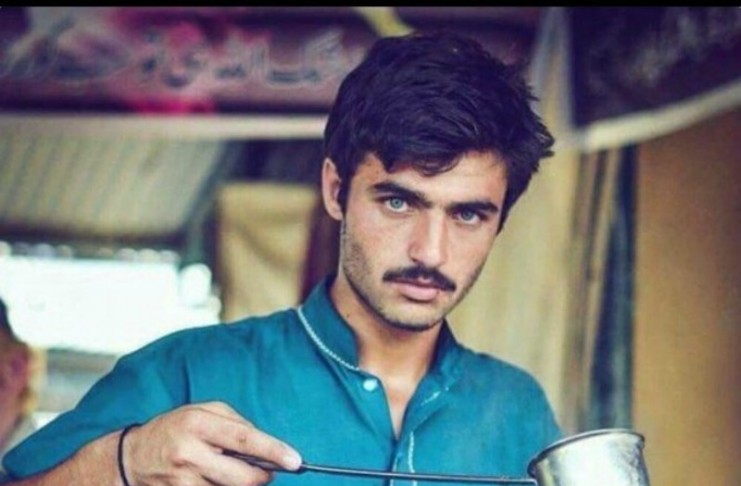 Interent sensation this handsome Chaiwala from Islamabad