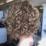 Spiral Ombre Hairstyle - Short and yet Spiral hairstyle
