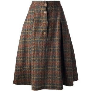 vintage a-line skirt