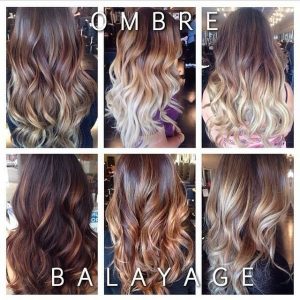 Ombre hair vs Balayage hair