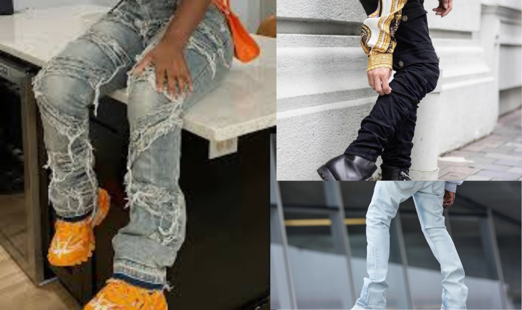 Stacked Jeans