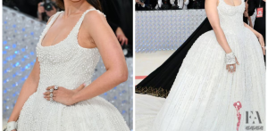 white pearl dress
