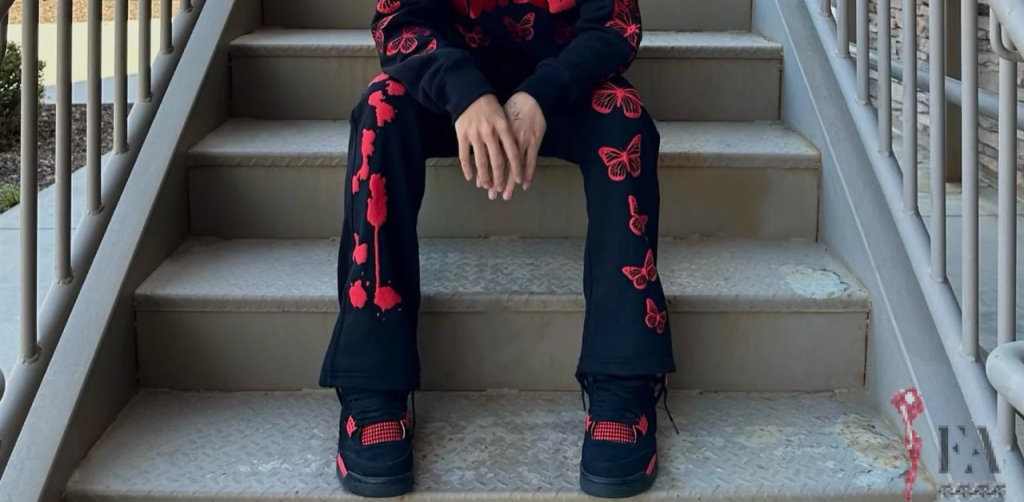 flare sweatpants mens