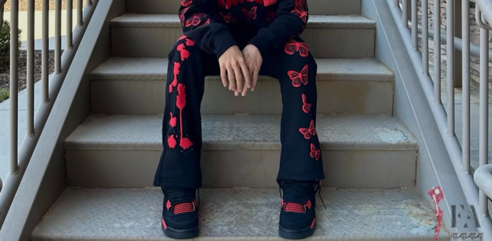 flare sweatpants mens