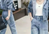 Jean Two Piece Set: A Versatile Ensemble in Modern Fashion jean two piece set